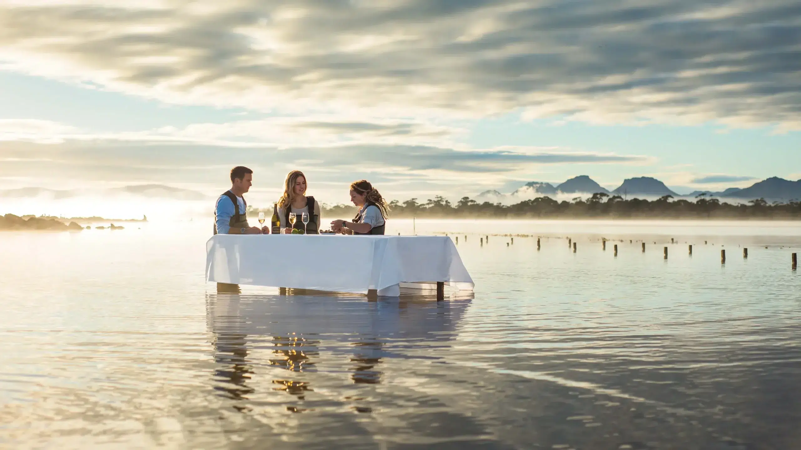 Saffire Freycinet Tasmania - Oyster Shucking